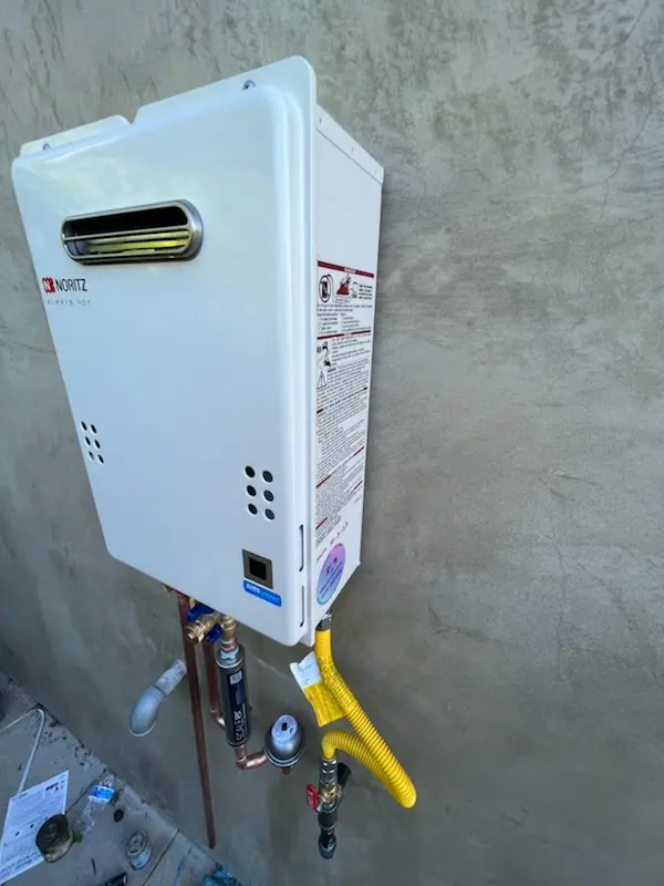 Tankless water heater installation for Fallen Leaf homes